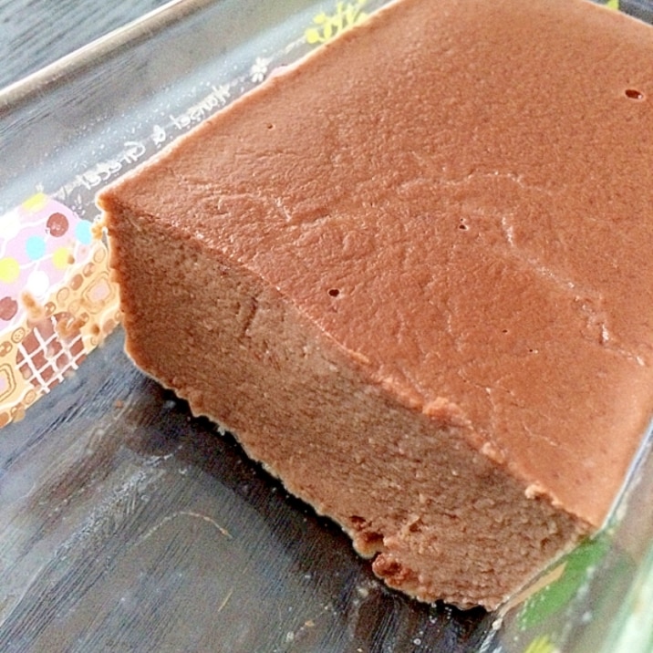 3つの材料で チョコムース レシピ 作り方 By どれみぃ 楽天レシピ